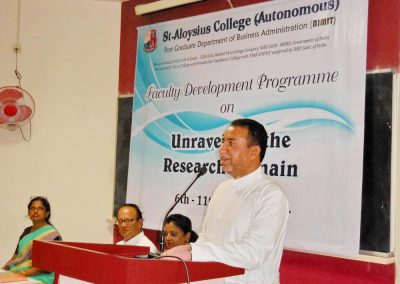 Inaugural of Faculty Development Program held on 6th Aug., 2018