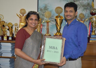 Dr Dhananjaya takes charge as new dean of MBA