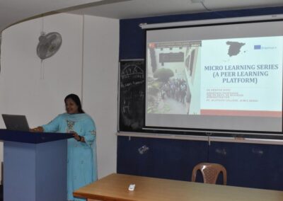 Dr Swapna Rose shares her learning from visit to UCV, Spain