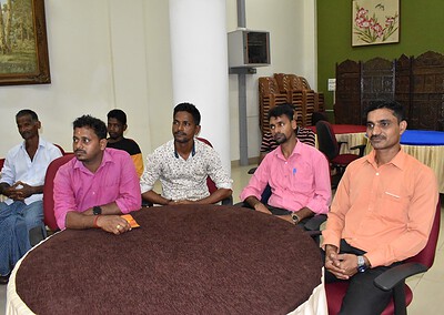 Support staff takes part in orientation programme