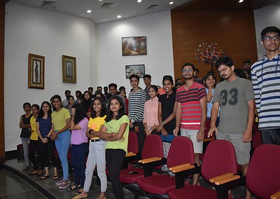 First year hostel students welcomed on freshers’ day