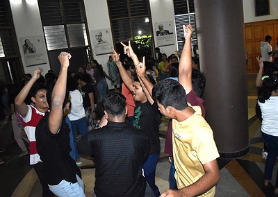 First year hostel students welcomed on freshers’ day