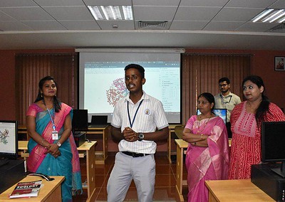 Bioinformatics workshop for UG students at AIMIT