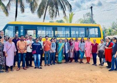 Teaching staff go on a day’s picnic