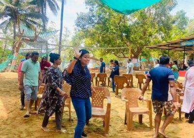 Teaching staff go on a day’s picnic