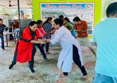 Teaching staff go on a day’s picnic