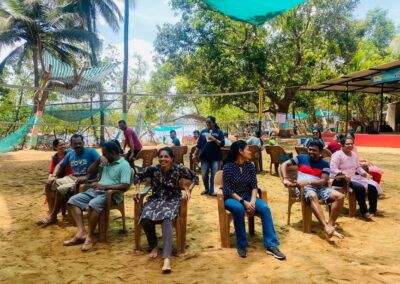 Teaching staff go on a day’s picnic