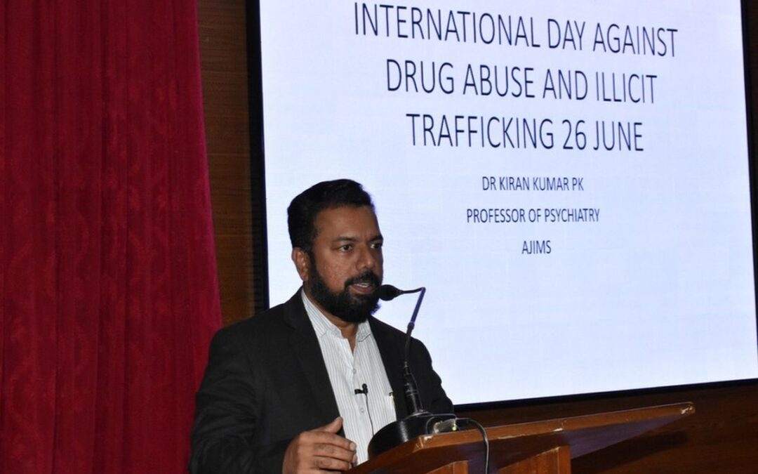 Awareness talk on drug abuse and illicit trafficking