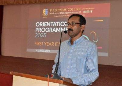 Orientation programme held for MSc freshers