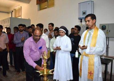 Machines and vehicles blessed on Ayudha Puja