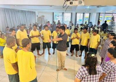 Outreach programme: Hostel students visit six centres