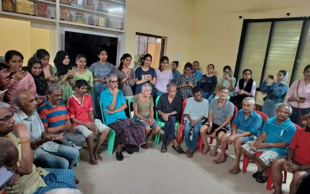 Outreach programme: Hostel students visit six centres