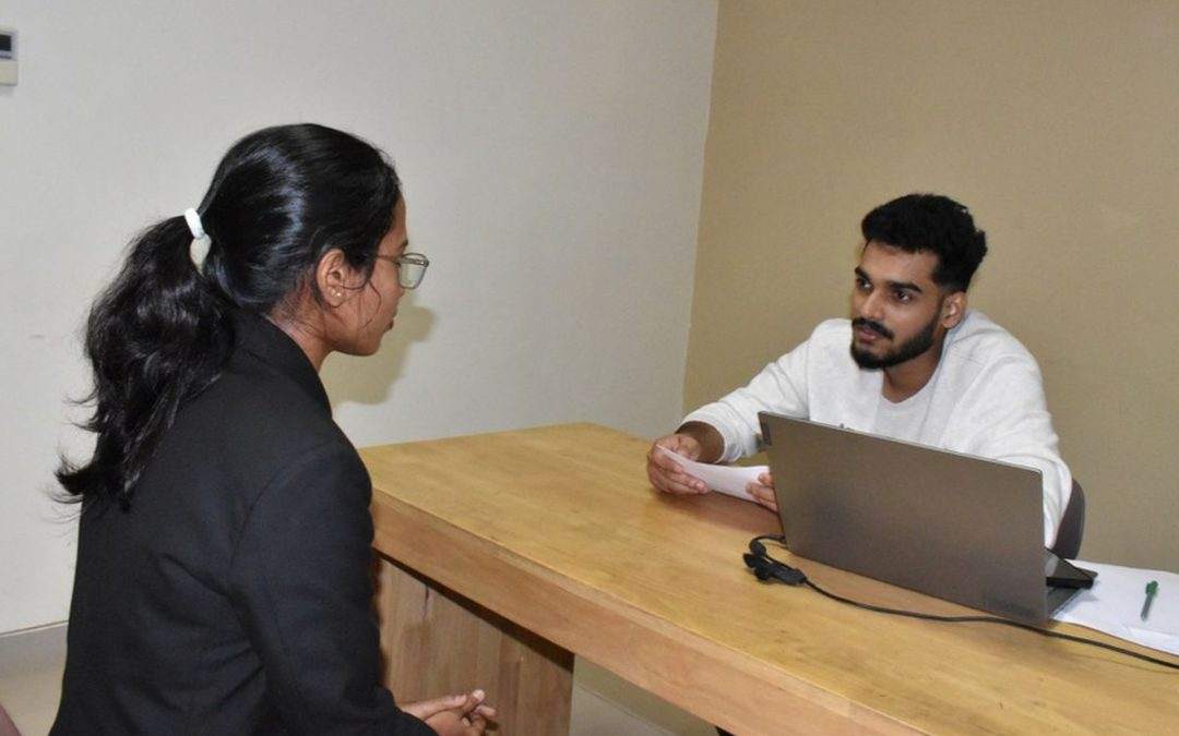 IT department holds mock placement drive