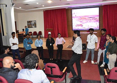 Placement cell holds lecture on public speaking skills