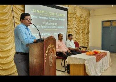 Mobile application development: Workshop held at St Mary’s College