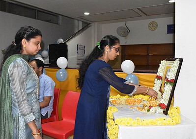 AIMIT Honours the Legacy of Dr. S.R. Ranganathan on 132nd National Librarians' Day.