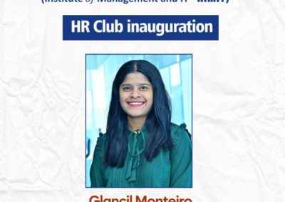 HR Club Inauguration Report